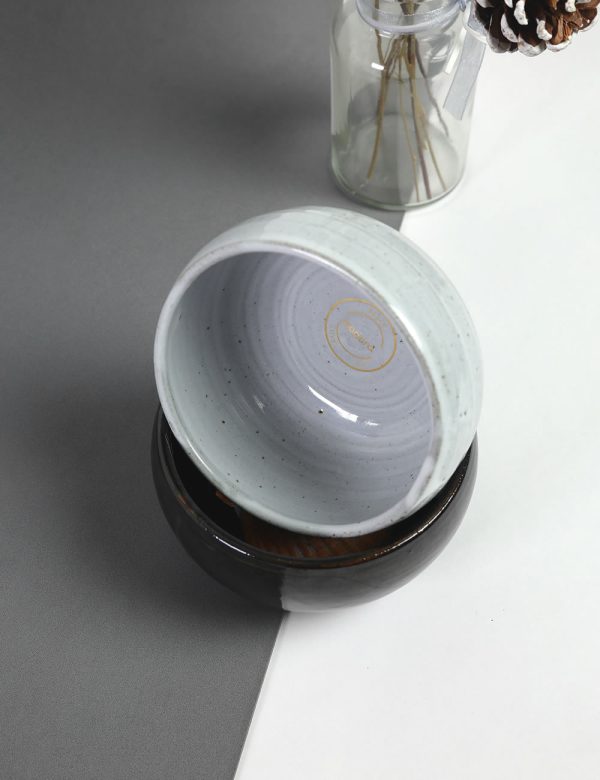 Handmade Masking Bowl with 9k Gold