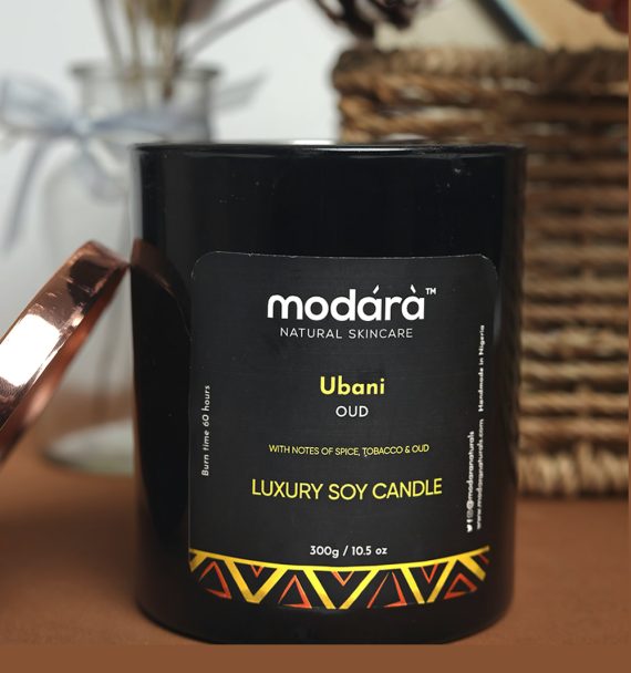 Luxury Soy Candle - Ubani