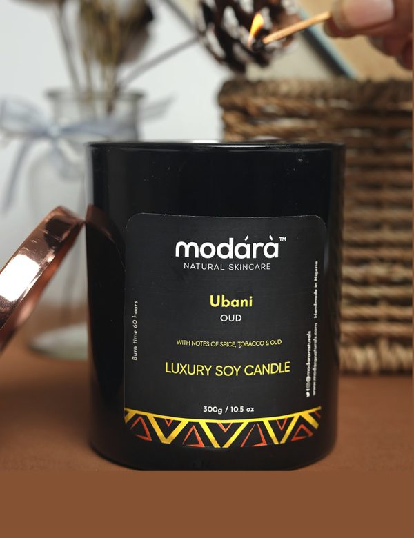 Luxury Soy Candle - Ubani