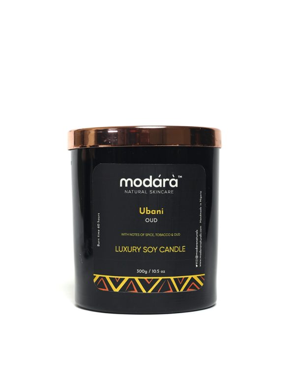 Luxury Soy Candle - Ubani