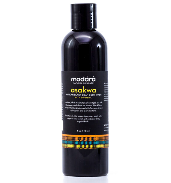 Asakwa African Black Soap with Tumeric
